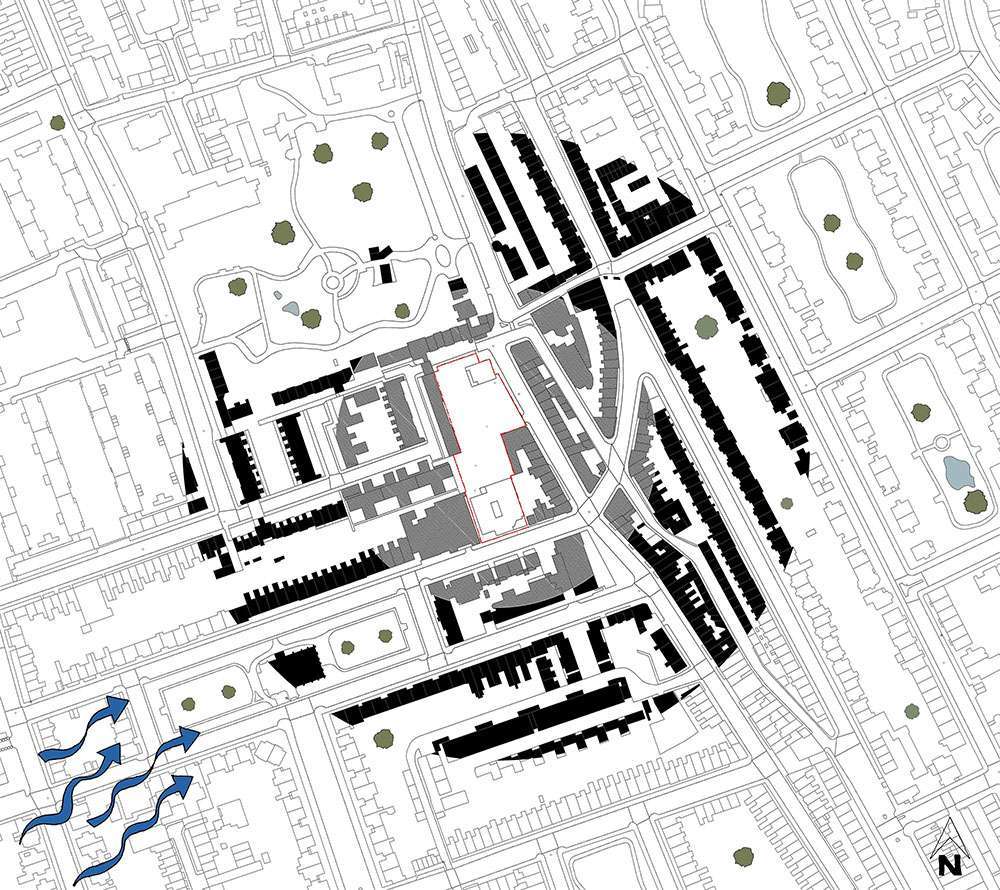 Site Analysis Architecture wind diagram