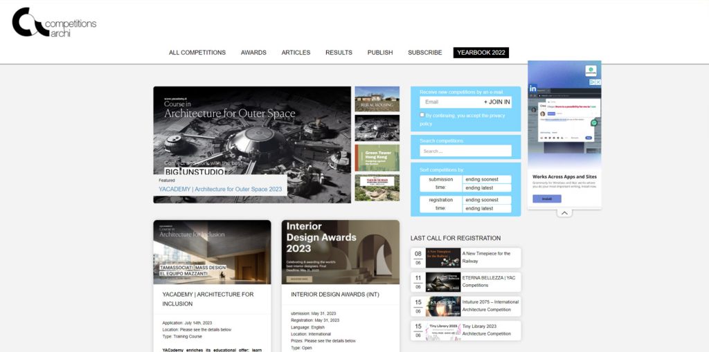 Architecture Competitions For Students