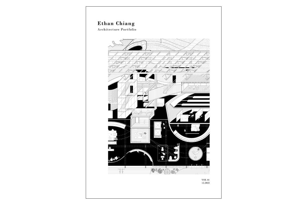 Architecture portfolio cover pages