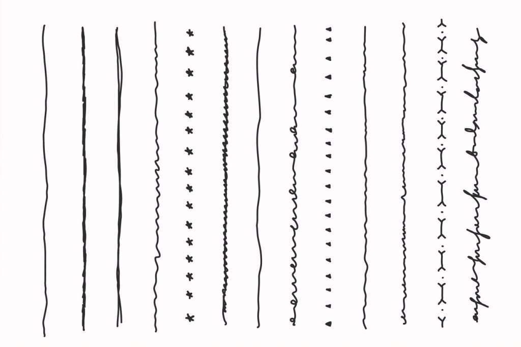 line types