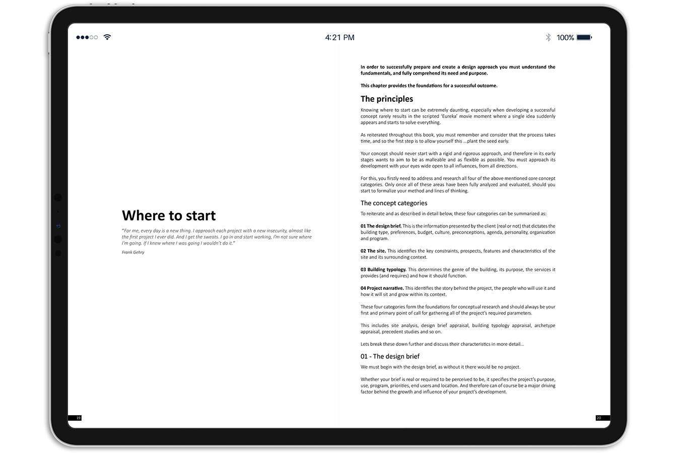 Architecture Design process Guidebook