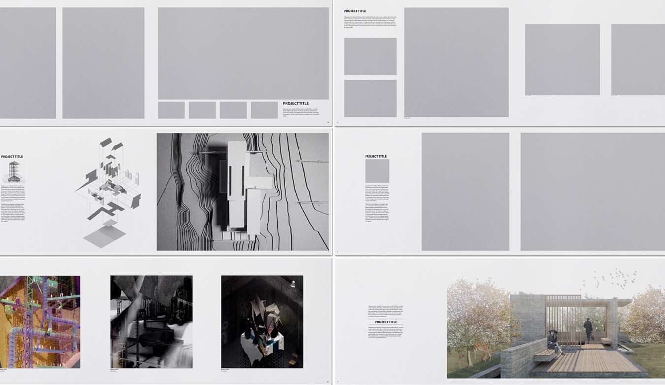 Architecture Portfolio InDesign Template