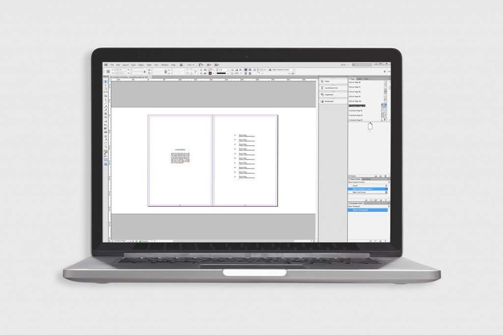 Architecture Portfolio Table of Contents