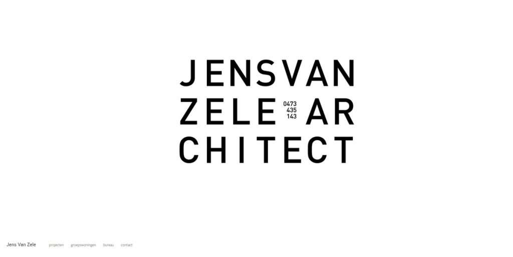 Architecture Portfolio Website