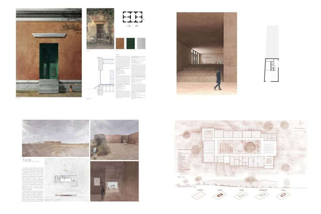 architecture panel layout