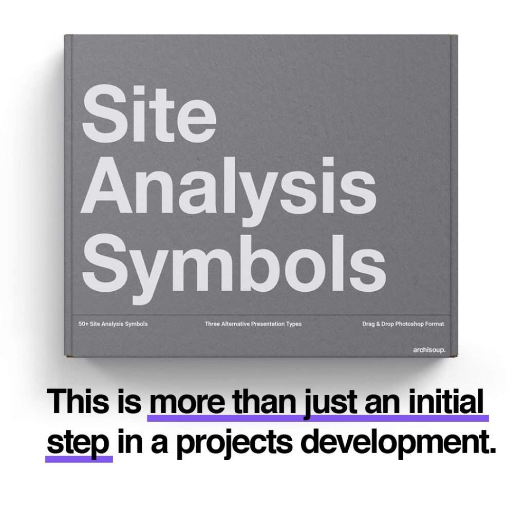 Architecture Site Analysis Symbols