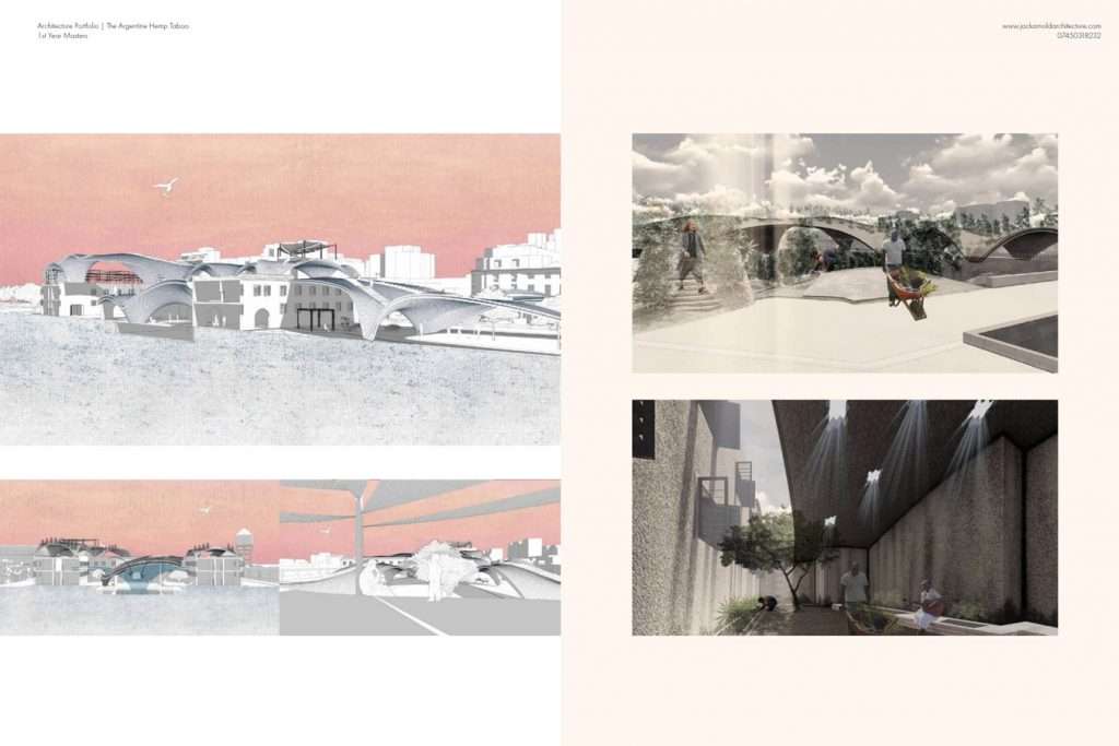 Architecture portfolio examples - Internship