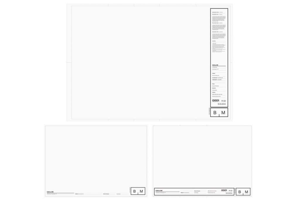 Architectural Title Block Example 