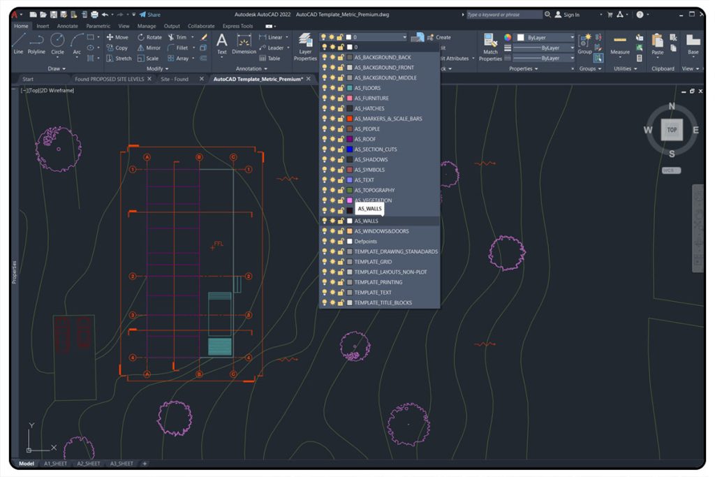 AutoCAD and CAD Layering