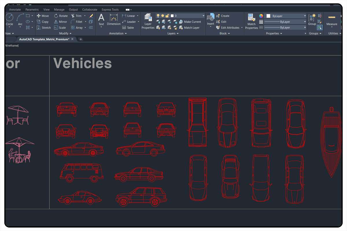 AutoCAD Architecture Template