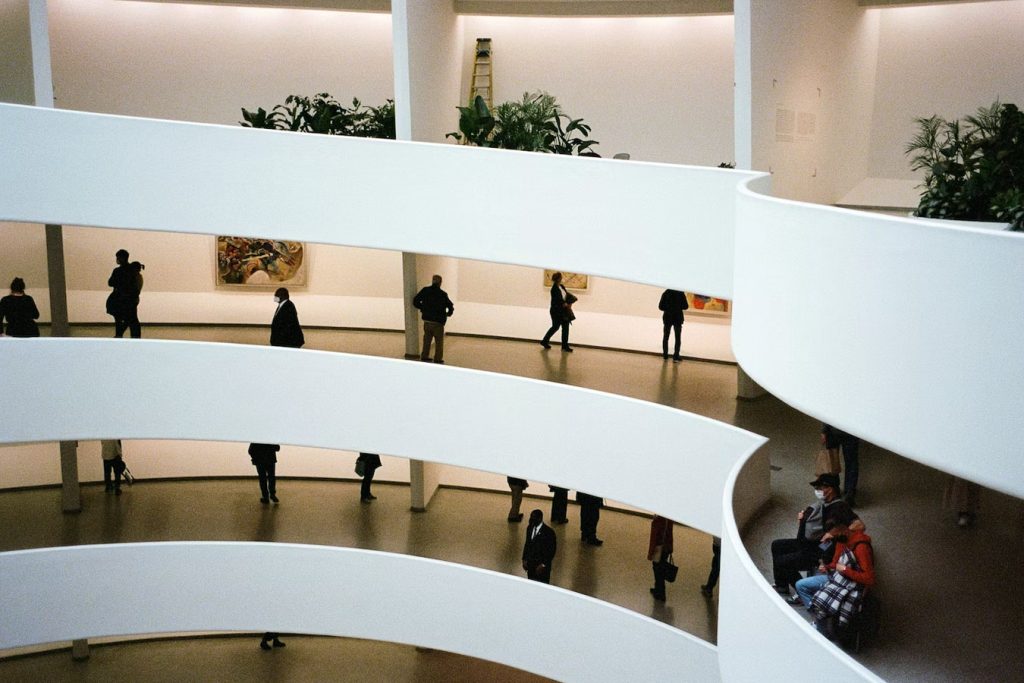 Building layout - The Guggenheim Museum, New York 