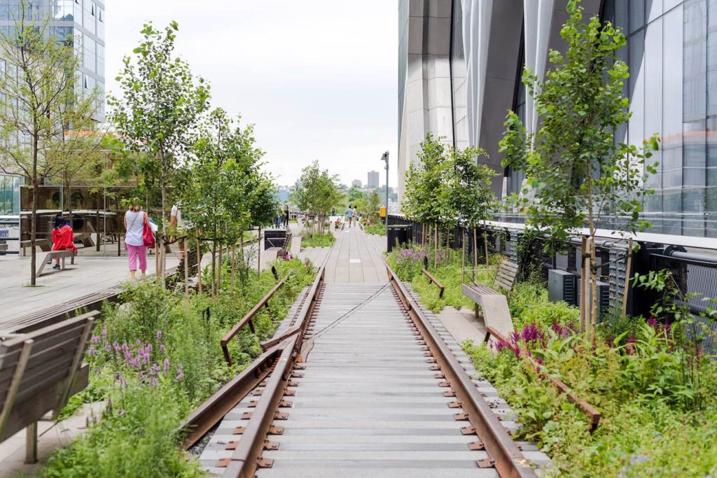 Building layout - The High Line, New York