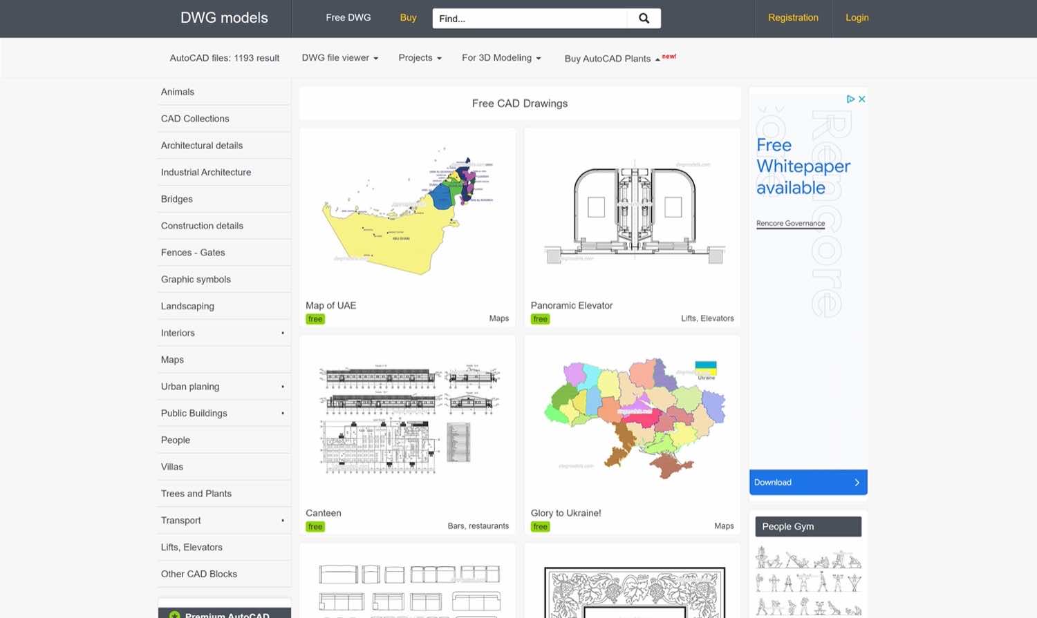 best free cad blocks
