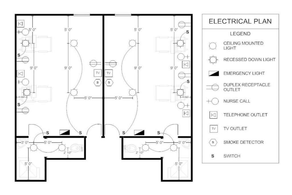 electrical floor plan