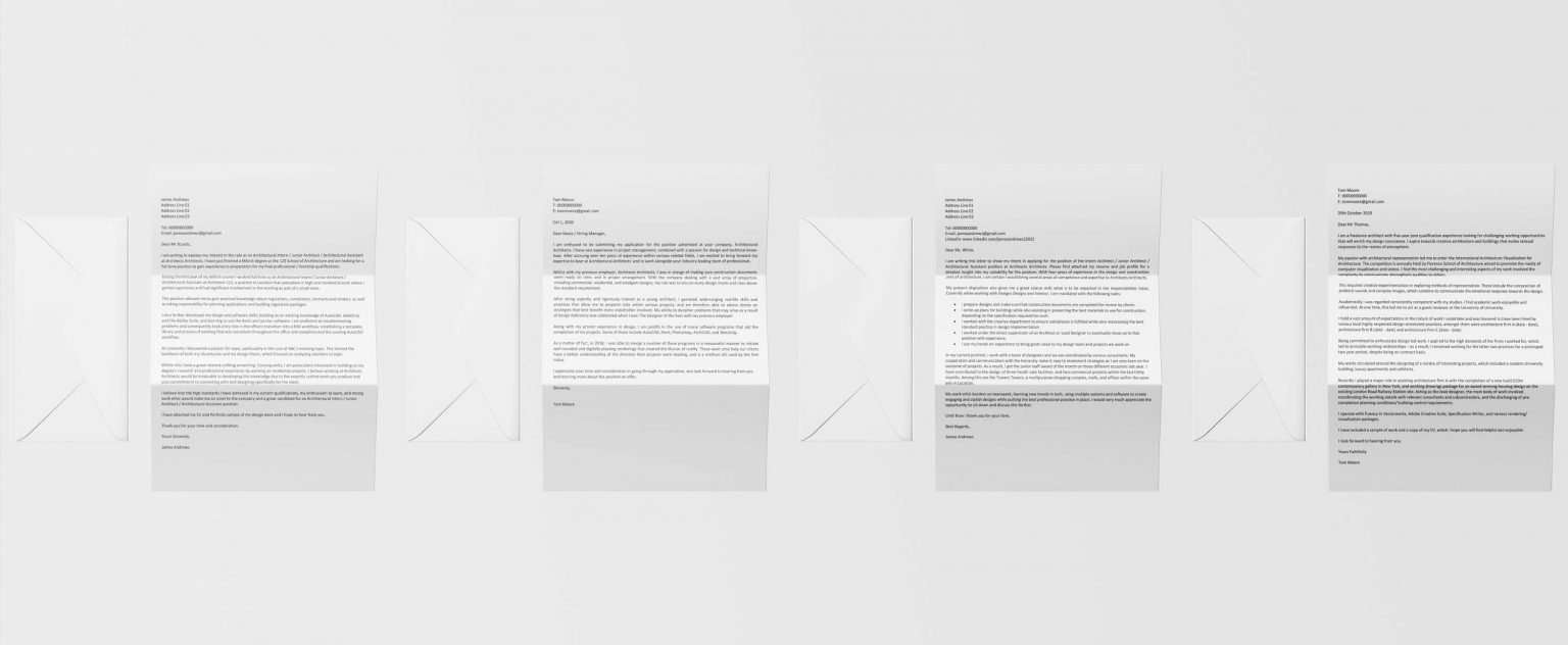 Cover Letter Templates