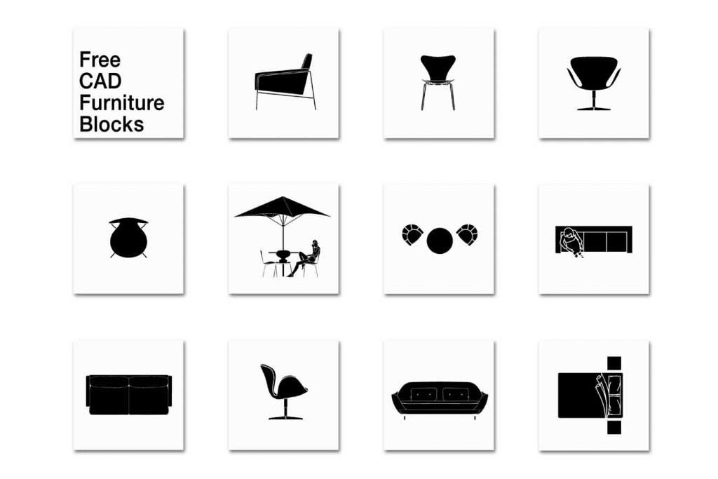Free Furniture CAD Blocks