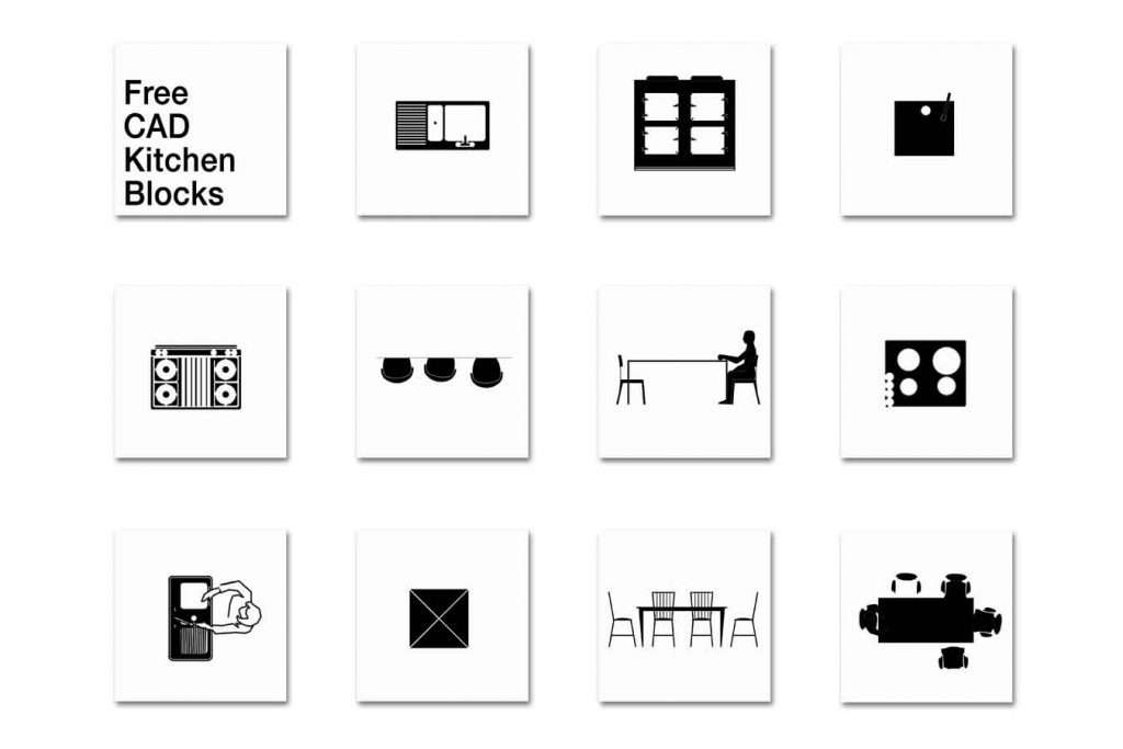 Free Kitchen CAD Blocks