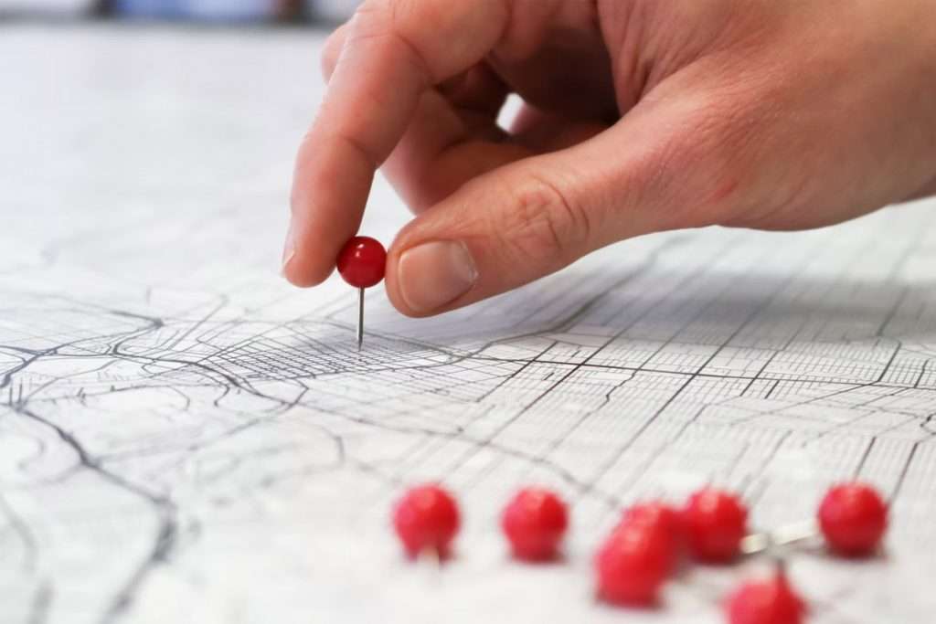 location map
