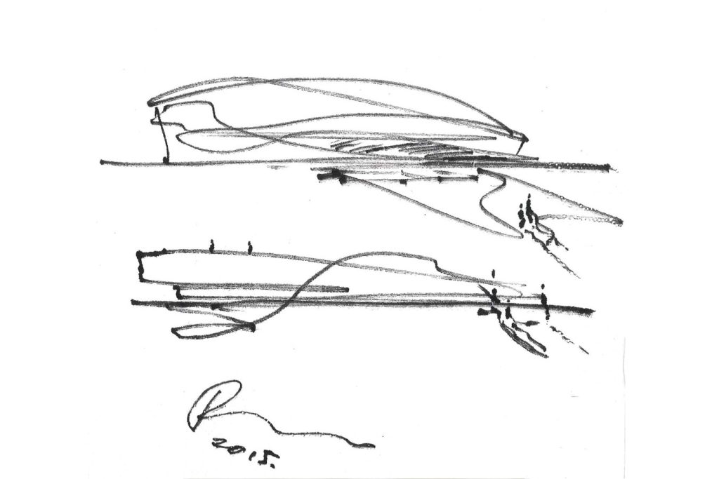 napkin sketch architecture