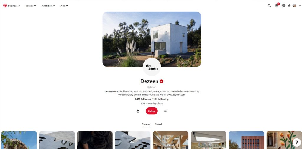 Pinterest for Architects