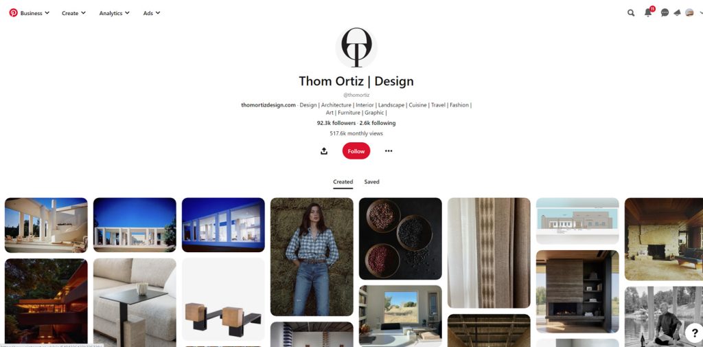 Pinterest for Architects