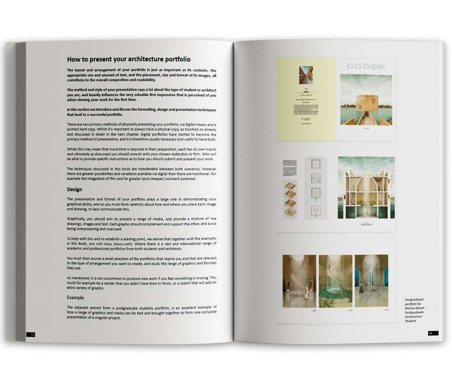 Architecture Portfolio Guidebook
