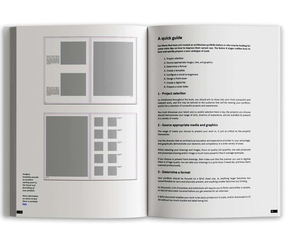 Architecture Portfolio Guidebook