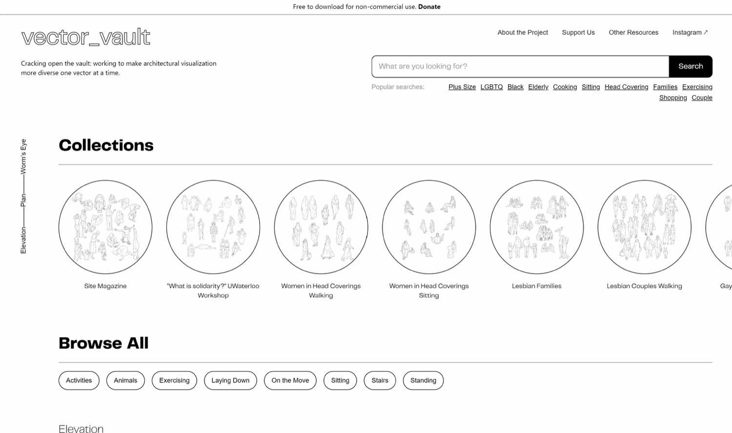 Vector_Vault cad blocks free
