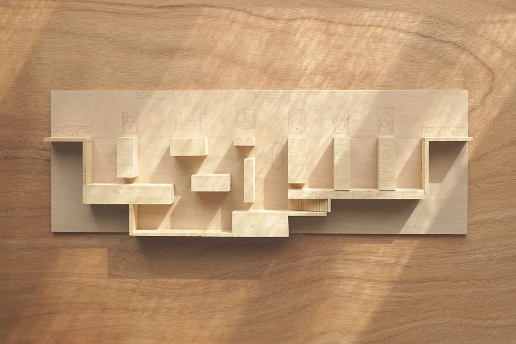 wood Architecture Concept Models