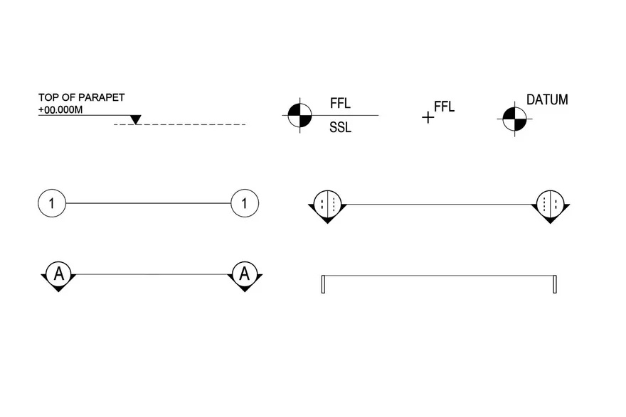 architectural drawing symbols