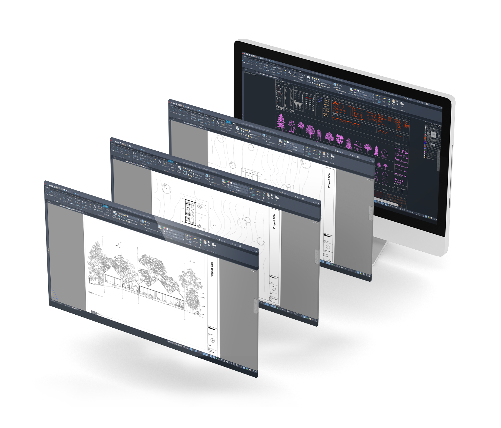 CAD Template For Architecture