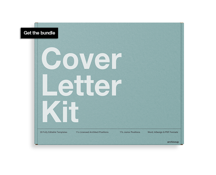 Architecture Cover Letters
