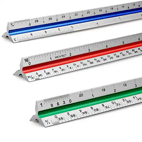 12 inch; Architectural Scale Ruler