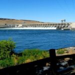 Hydro System - mcnary oregon, blue water, blue sky