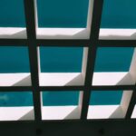 Landscape Architects - white concrete ceiling grill