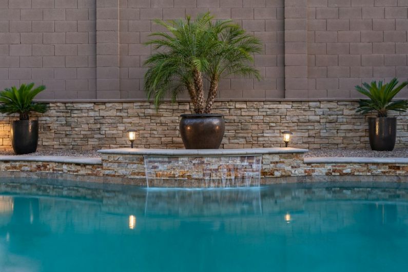 Landscaping Water - green potted plant on brown concrete floor