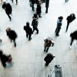 Public Space - people walking on grey concrete floor during daytime