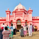 Architectural Heritage - a group of people walking up a flight of stairs