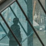 Underpasses - Black Metal Framed Glass Window